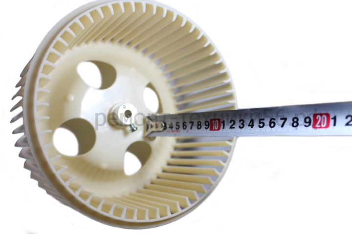 Крыльчатка теплообменника (конденсатора) ELECTROLUX EACM-14 EZ/N3 WHITE купить с доставкой фото3